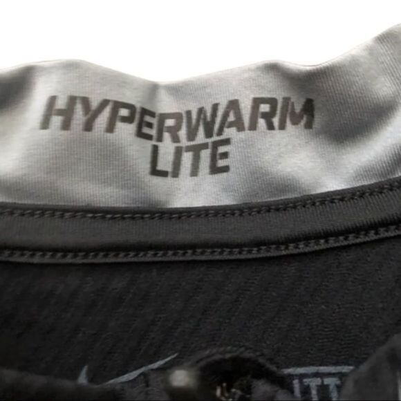 Nike Pro Combat Dri-Fit Hyperwarm Lite quarter zip Large - Picture 6 of 7